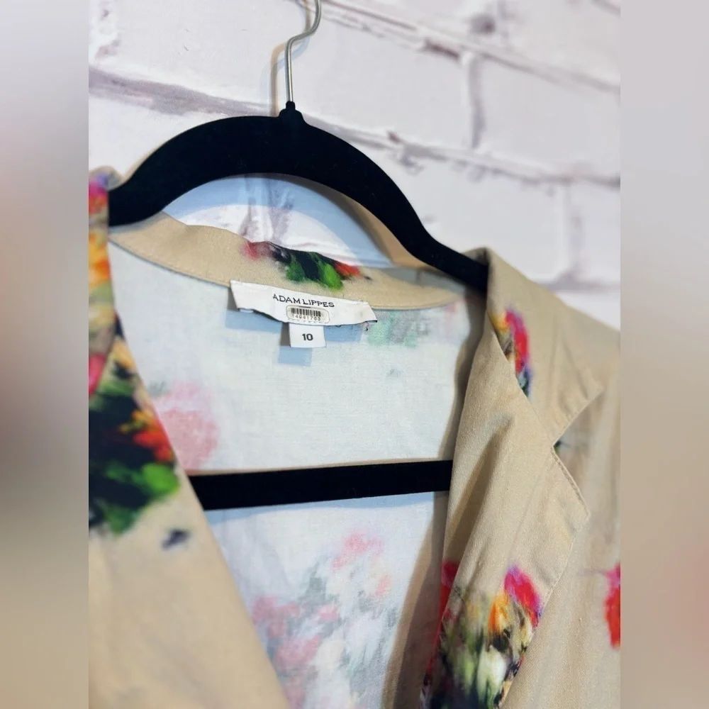 Adam Lippes x RTR Blurry Floral Romper Size 10 - Picture 8 of 8